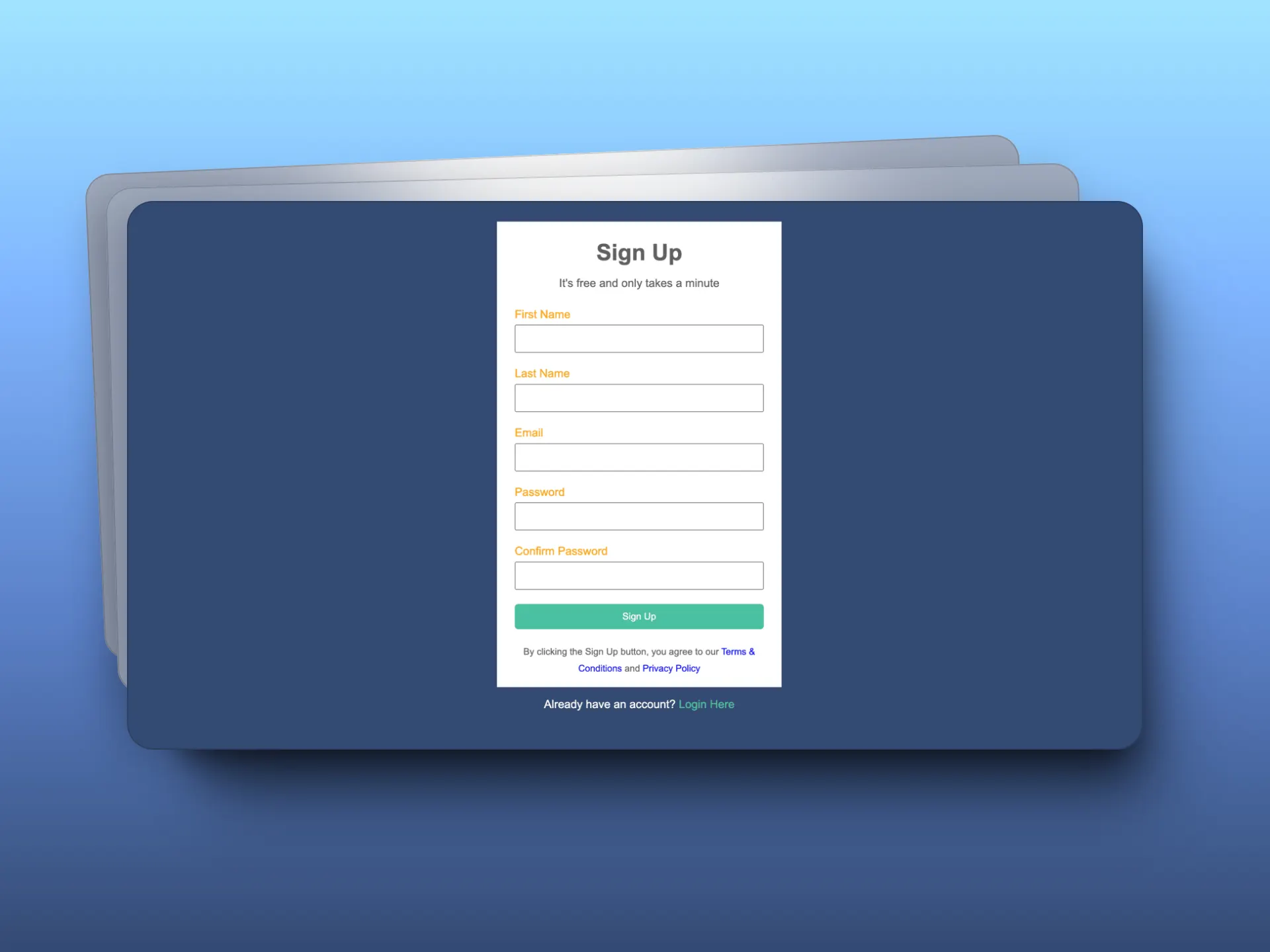 My First Form Design